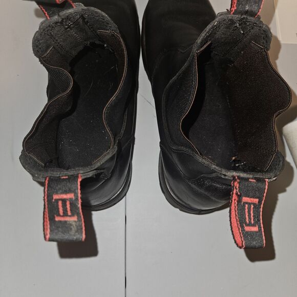 Australian UBBK Redback Men's Bobcat Slip-on Boots Soft Toe 10 AU 11 US 12 BLACk - Picture 8 of 14